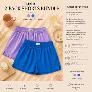 Lilac And Blue - Pack Of Two